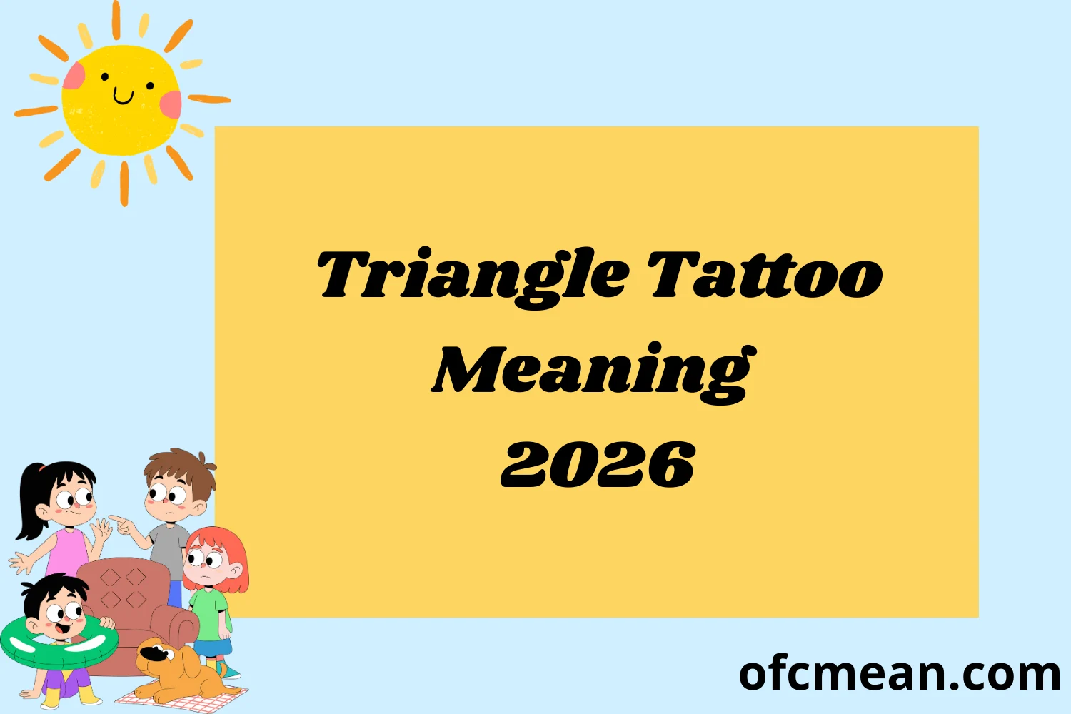 Triangle Tattoo Meaning 2026