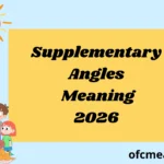 Supplementary Angles Meaning 2026