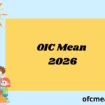 OIC Mean 2026