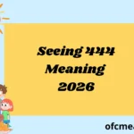 Seeing 444 Meaning 2026