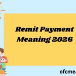 Remit Payment Meaning 2026
