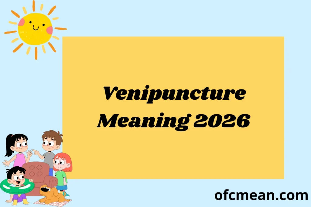 Venipuncture Meaning 2026
