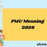 PMU Meaning 2026