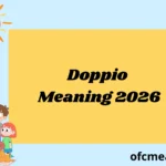Doppio Meaning 2026