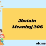 Abstain Meaning 2026