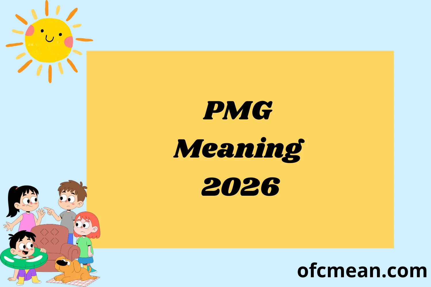 PMG Meaning 2026