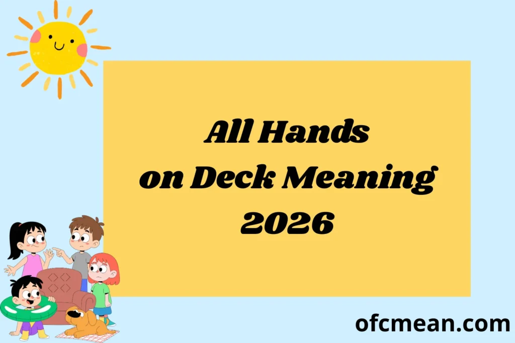 All Hands on Deck Meaning 2026
