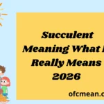Succulent Meaning What It Really Means 2026