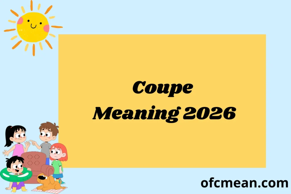 Coupe Meaning 2026
