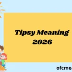 Tipsy Meaning 2026
