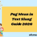Pug Mean in Text Slang Guide 2026