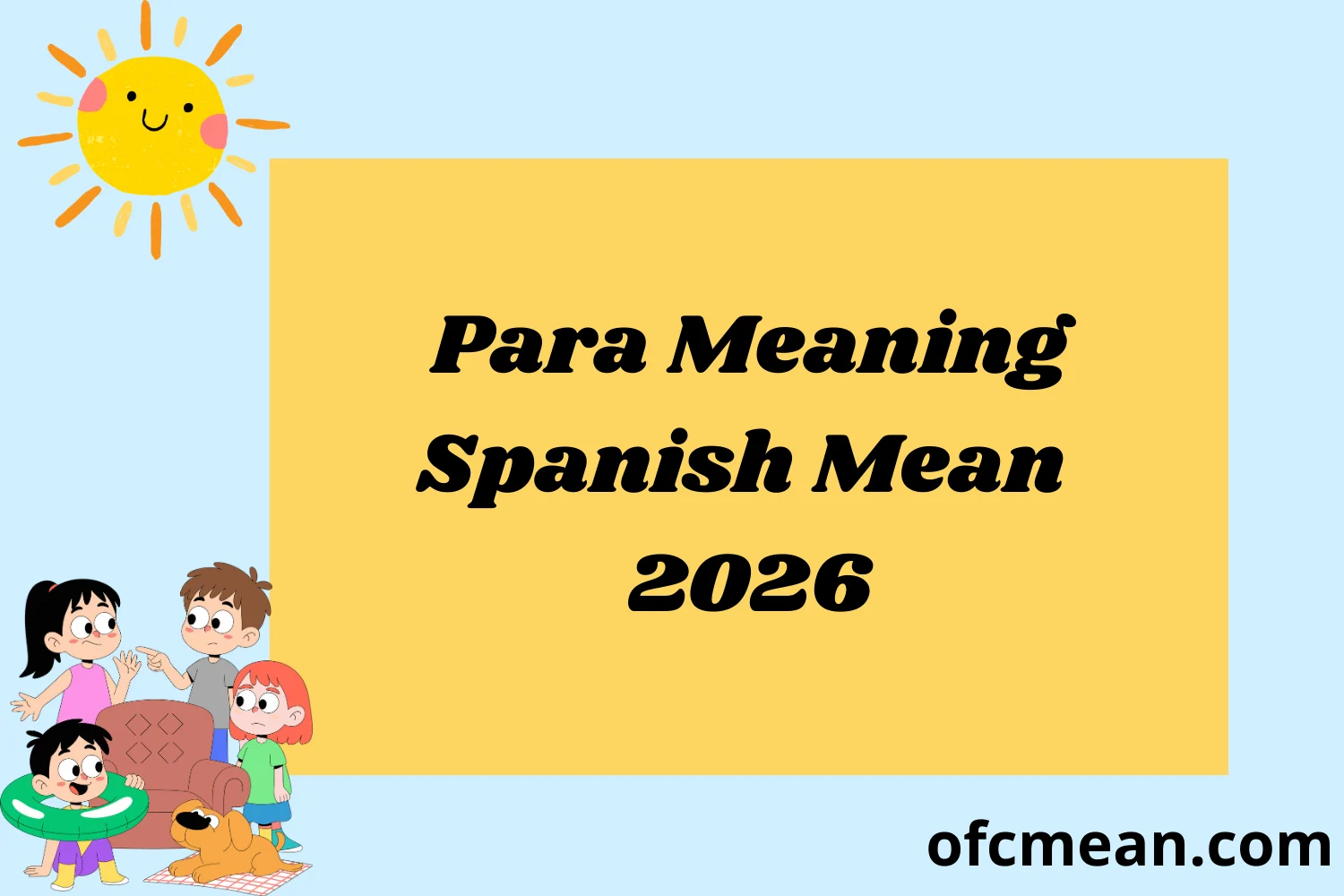 Para Meaning Spanish Mean 2026