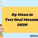 Hy Mean in Text Real Meaning 2026