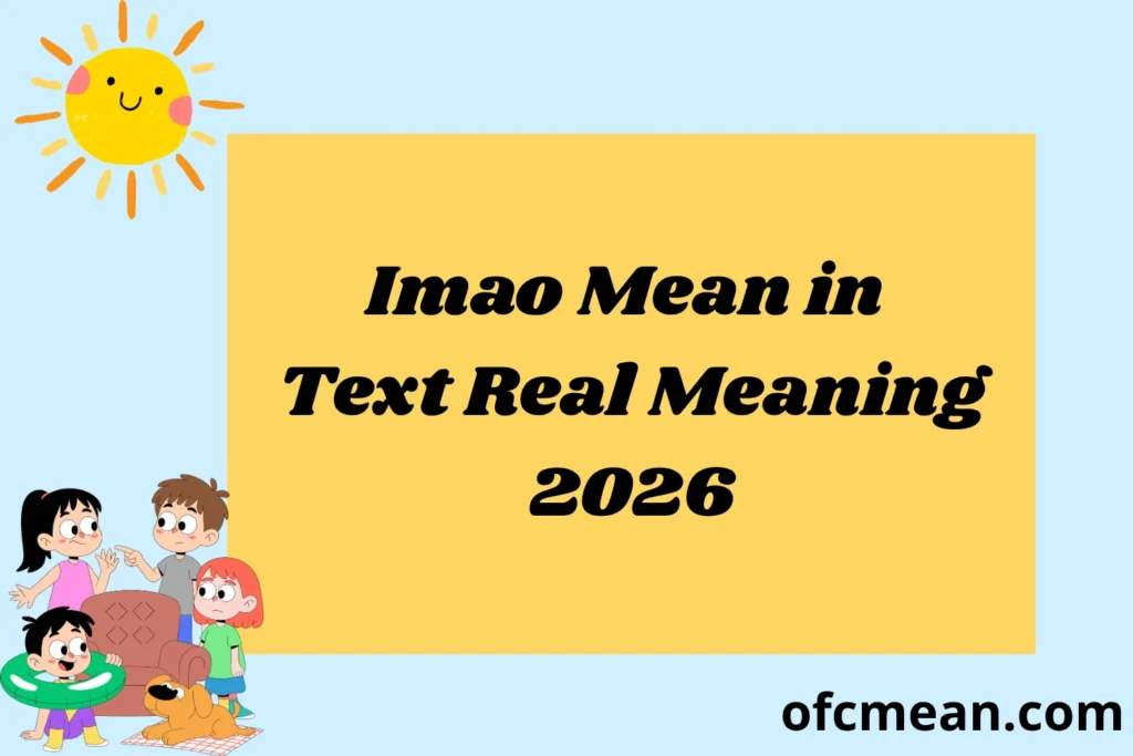 Imao Mean in Text Real Meaning 2026