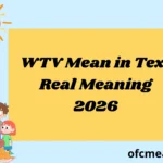 WTV Mean in Text Real Meaning 2026