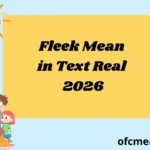 Fleek Mean in Text Real 2026