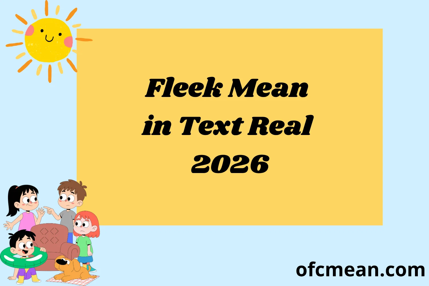 Fleek Mean in Text Real 2026