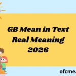 GB Mean in Text Real Meaning 2026
