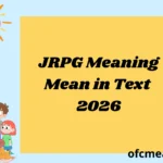 JRPG Meaning Mean in Text 2026