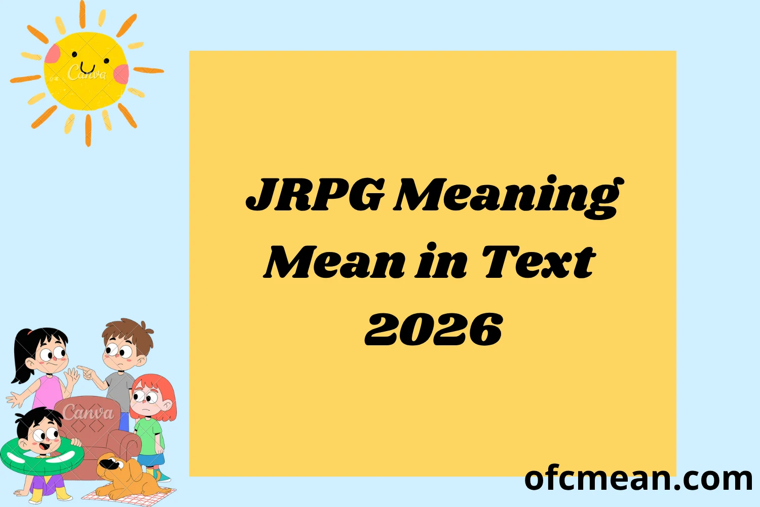 JRPG Meaning Mean in Text 2026