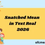 Snatched Mean in Text Real 2026