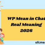 WP Mean in Chat Real Meaning 2026
