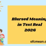 Blursed Meaning in Text Real 2026