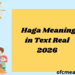 Haga Meaning in Text Real 2026