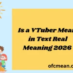 Is a VTuber Mean in Text Real Meaning 2026