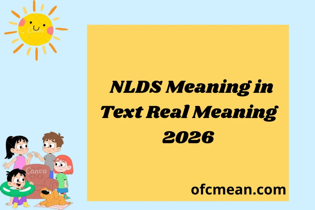 NLDS Meaning in Text Real Meaning 2026