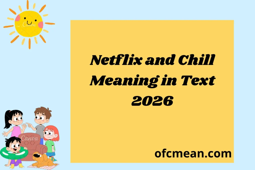 Netflix and Chill Meaning in Text 2026