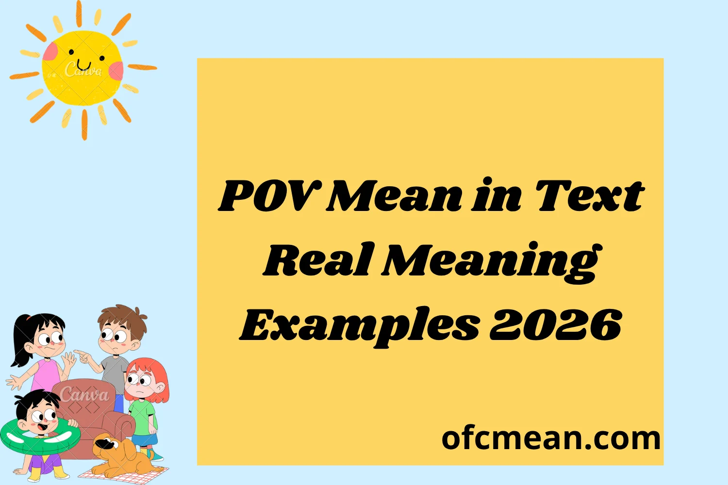 POV Mean in Text Real Meaning Examples 2026