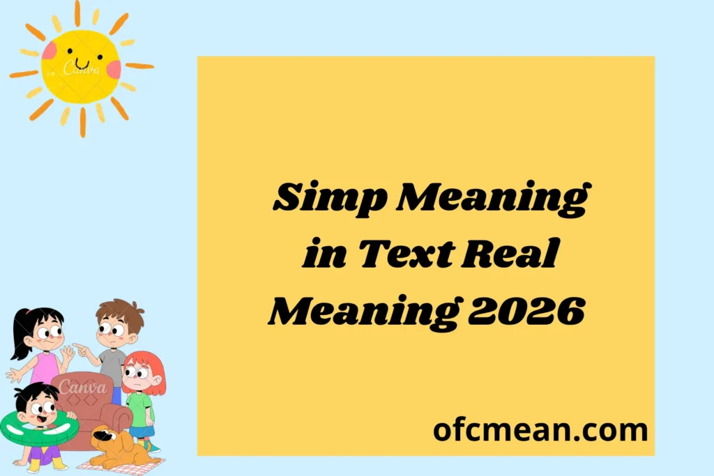 Simp Meaning in Text Real Meaning 2026
