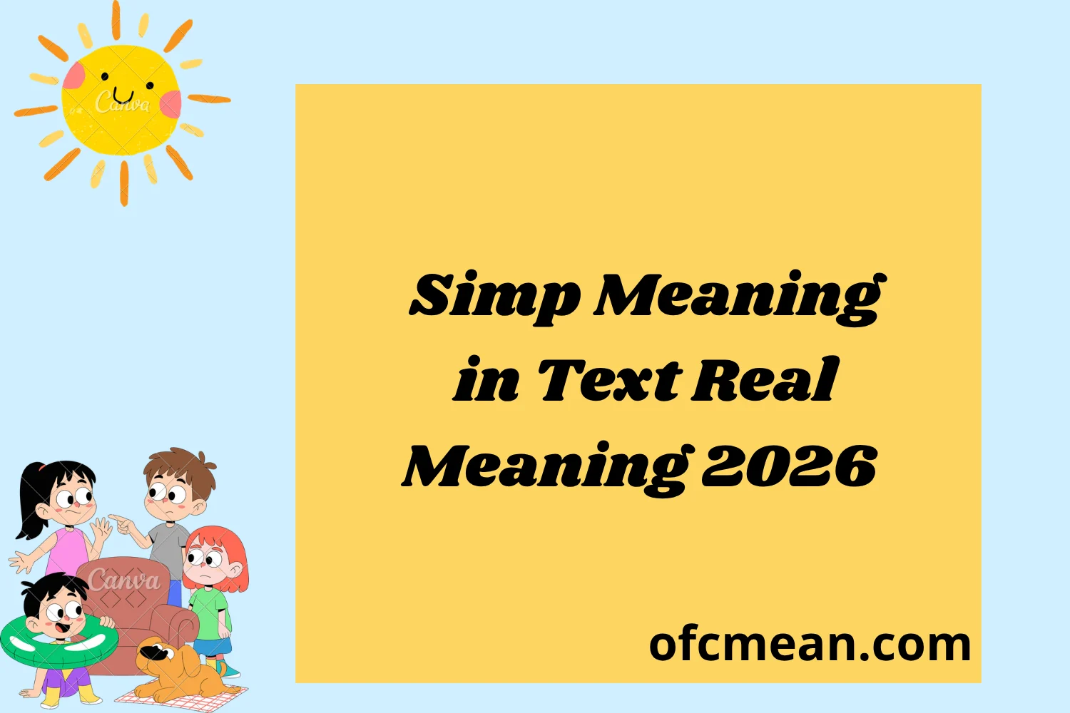 Simp Meaning in Text Real Meaning 2026